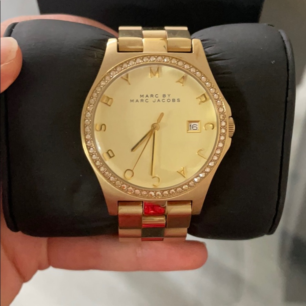 Marc Jacob’s Gold Watch